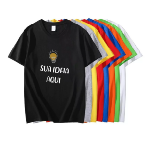 ? Camiseta Personalizada 100% Algodão Premium