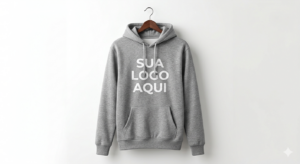 Moletom Canguru Personalizado com Capuz Premium