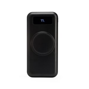 POWER BANK 10.000MAH COM CARREGAMENTO VIA INDUÇÃO OU VIA CABO