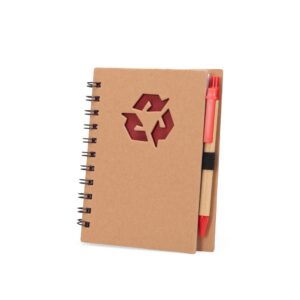 Caderno Ecológico com Caneta